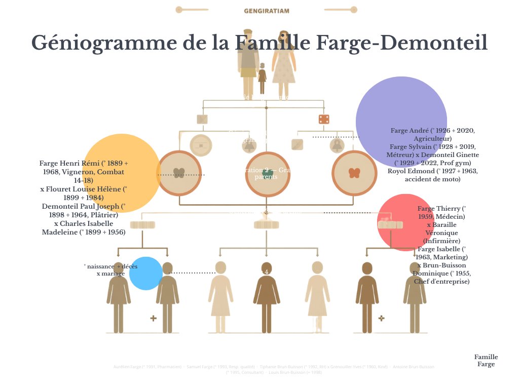 Exemple de Géniosociogramme